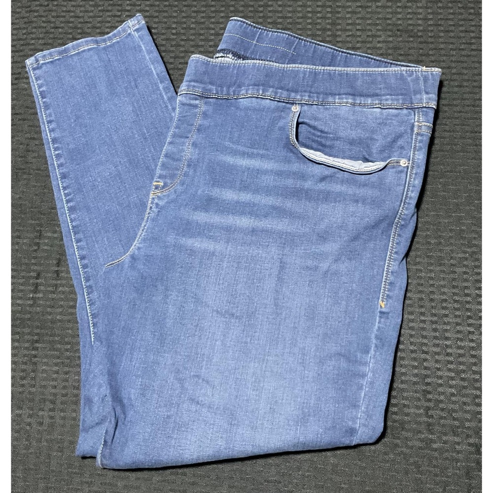 Levi's Jeans Womens 22W Blue Maternity‎ Jegging High Rise Skinny Stretch Denim